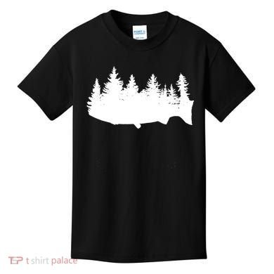 Fishing Wilderness Kids T-Shirt