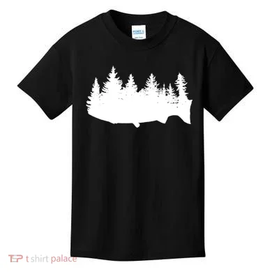 Fishing Wilderness Kids T-Shirt