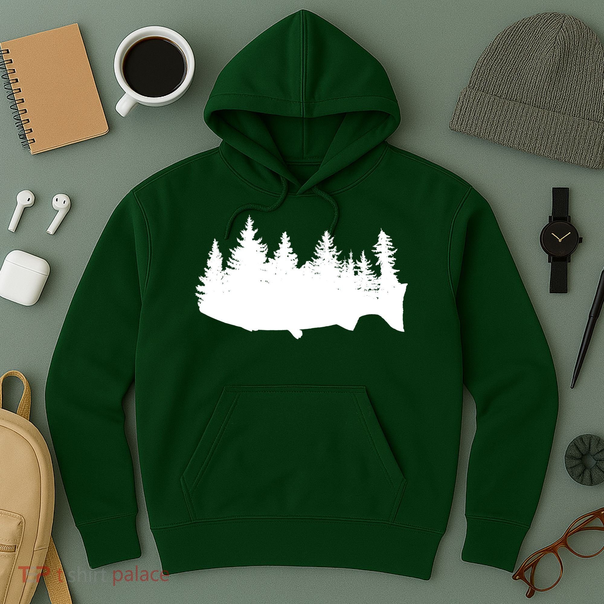 Fishing Wilderness Hoodie