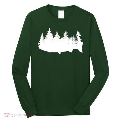 Fishing Wilderness Long Sleeve Shirt
