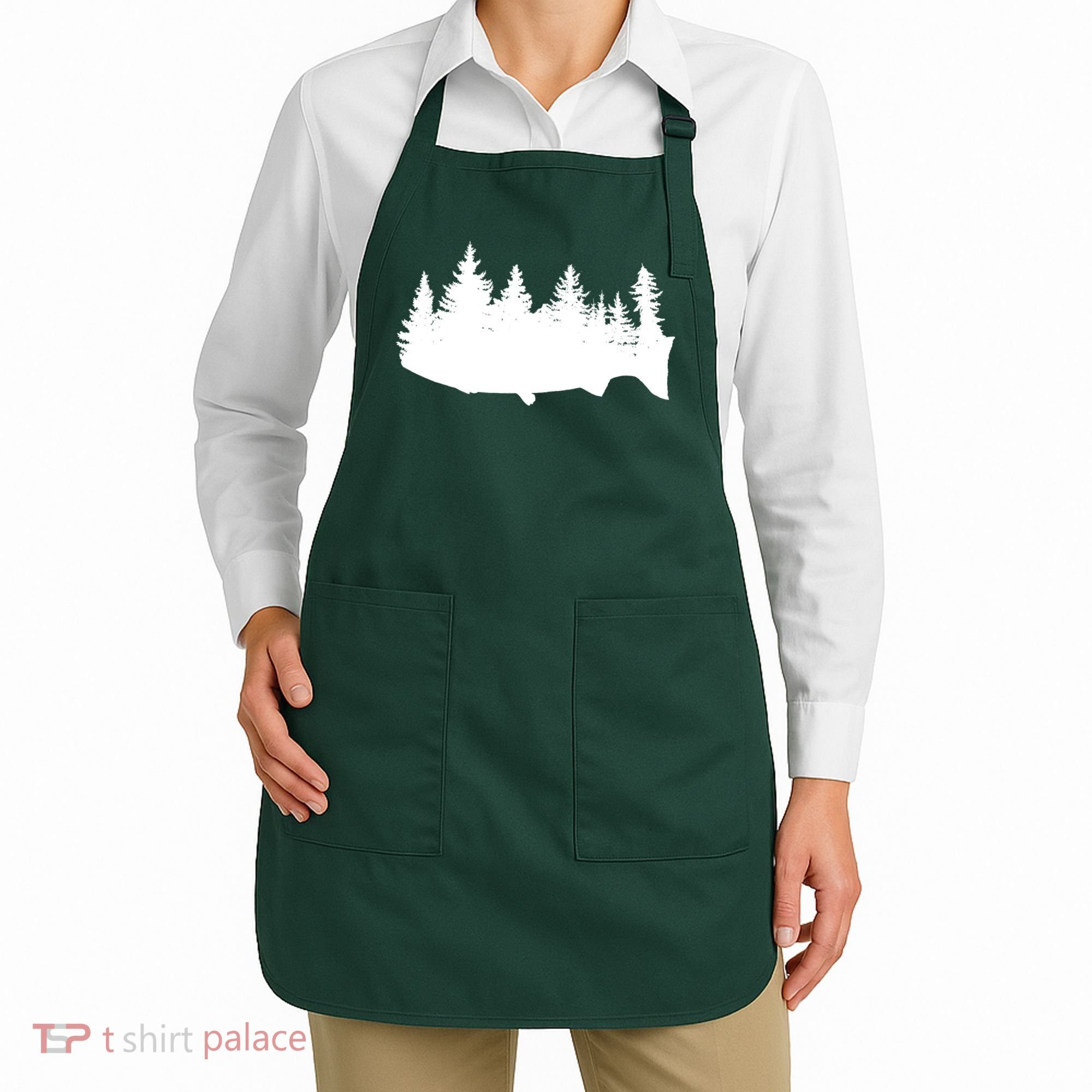 Fishing Wilderness Apron