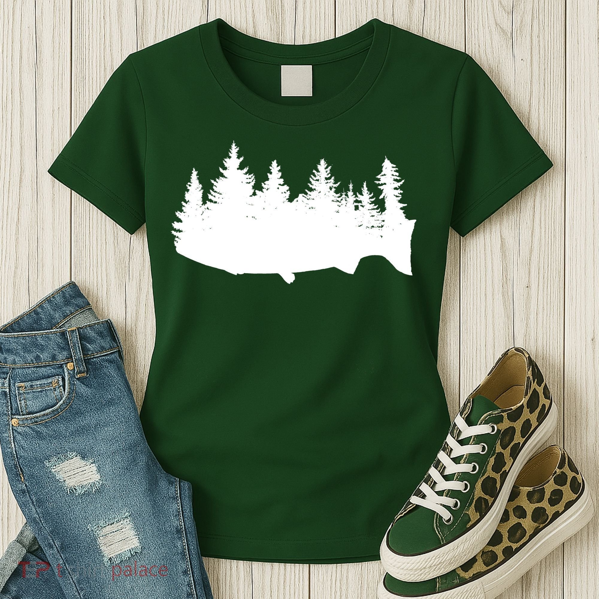 Fishing Wilderness Women's T-Shirt