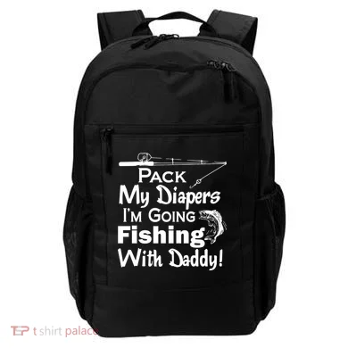 Fishing With Daddy Backpack