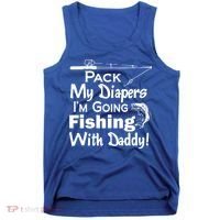 Fishing With Daddy Tank Top thumb 0