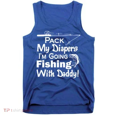 Fishing With Daddy Tank Top