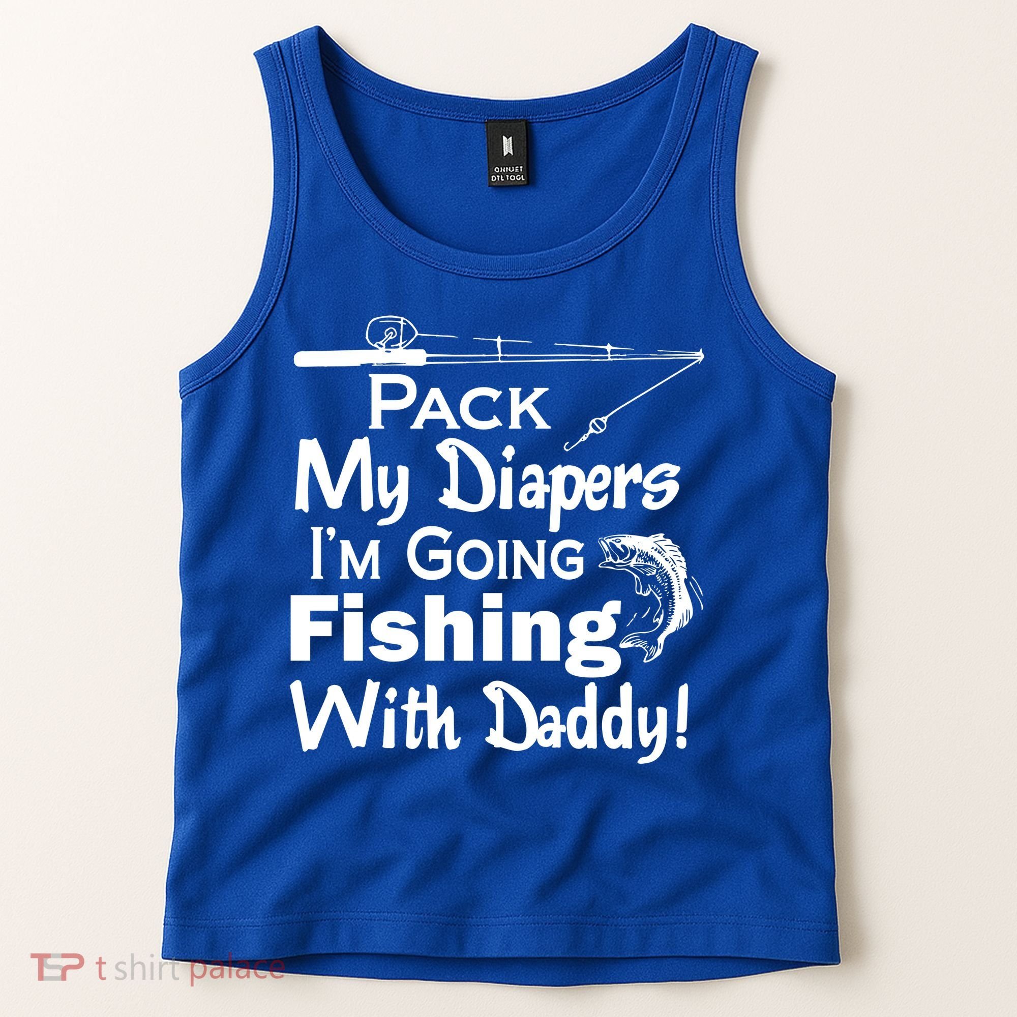 Fishing With Daddy Tank Top