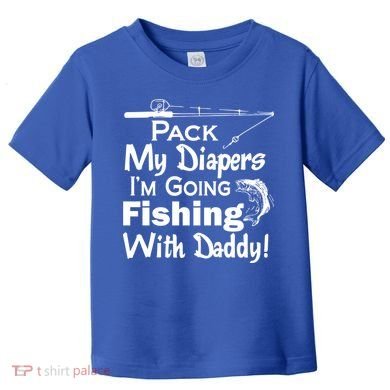 Fishing With Daddy Toddler T-Shirt