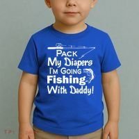 Fishing With Daddy Toddler T-Shirt thumb 2