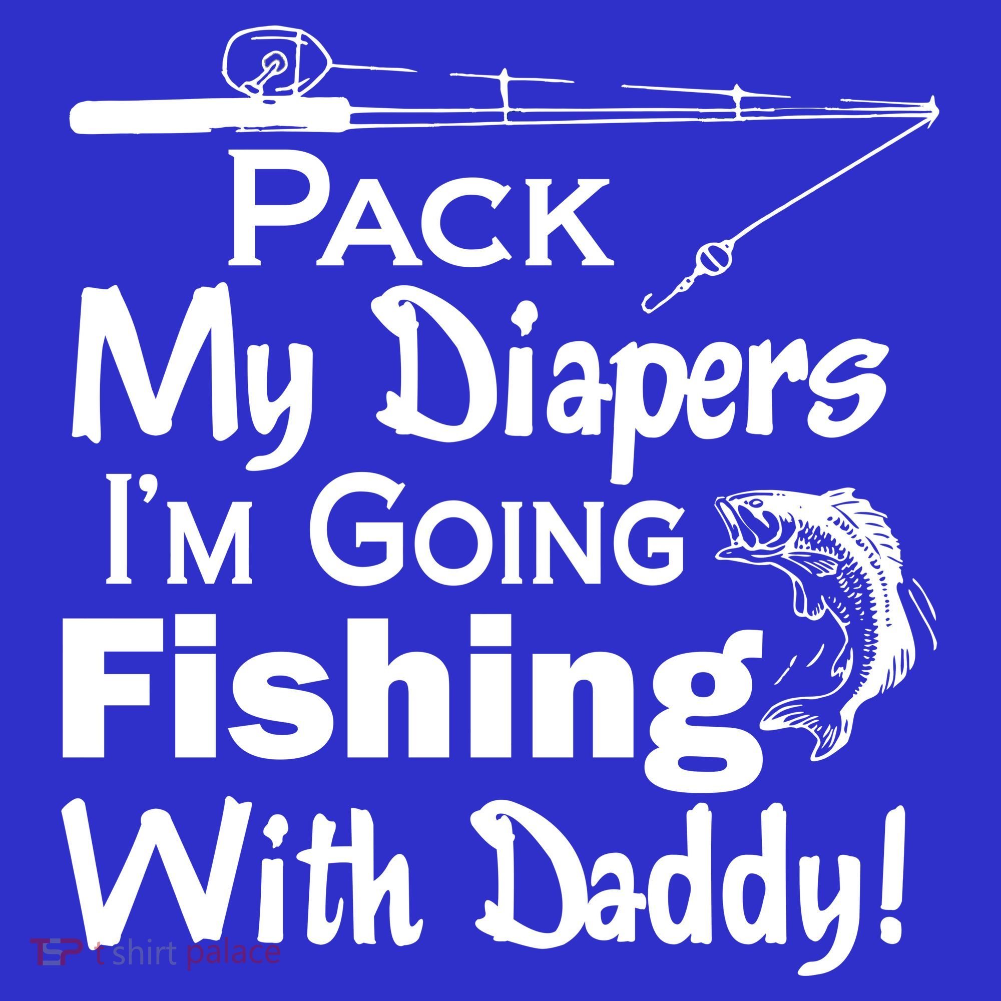Fishing With Daddy Toddler T-Shirt