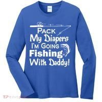 Fishing With Daddy Women's Long Sleeve Shirt thumb 0
