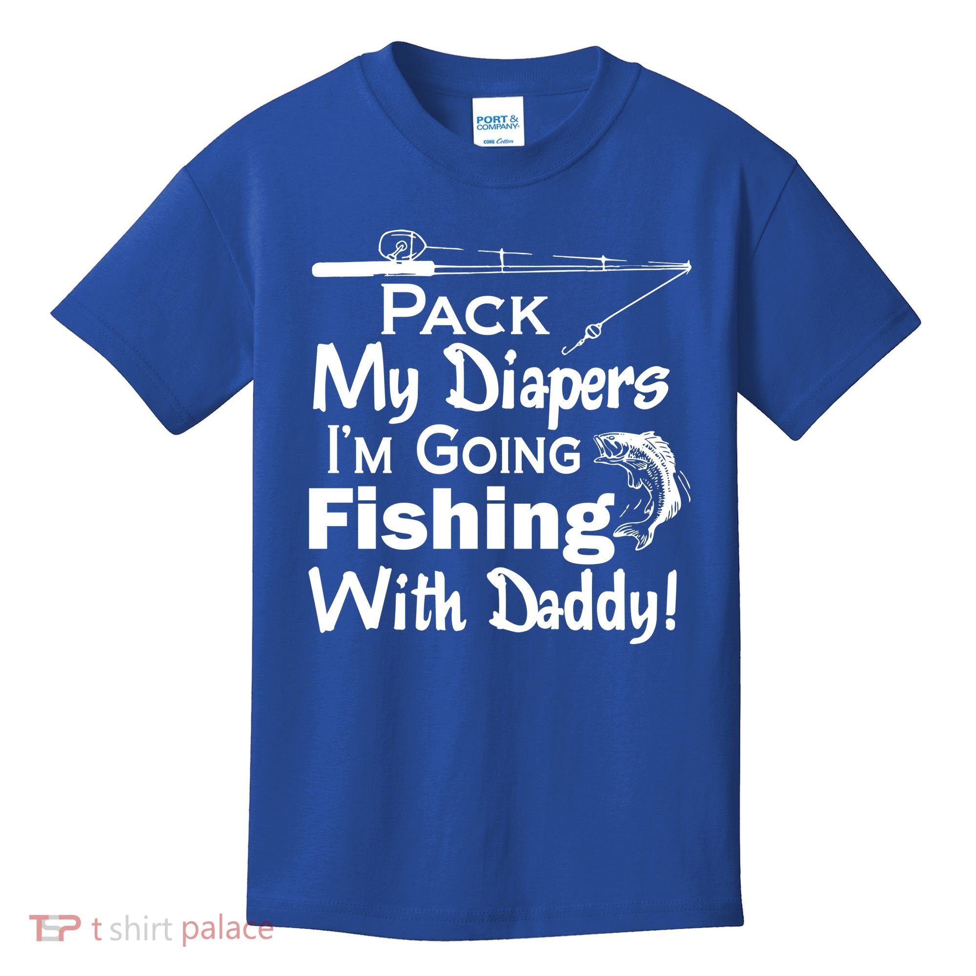 Fishing With Daddy Kids T-Shirt