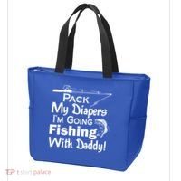 Fishing With Daddy Tote Bag thumb 3