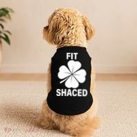 Fit Shaced Funny Irish Drinking Party Doggie Tank thumb 2