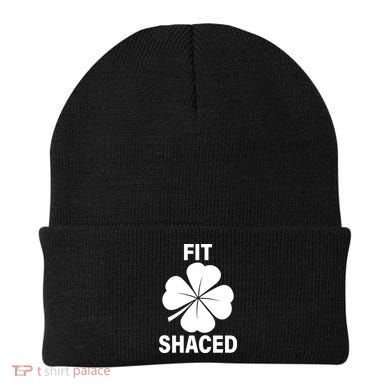 Fit Shaced Funny Irish Drinking Party Beanie