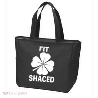 Fit Shaced Funny Irish Drinking Party Tote Bag thumb 3