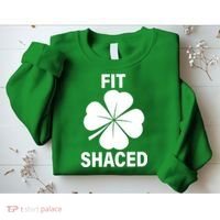 Fit Shaced Funny Irish Drinking Party Sweatshirt thumb 2