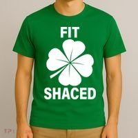 Fit Shaced Funny Irish Drinking Party T-Shirt thumb 3