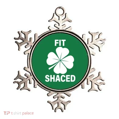 Fit Shaced Funny Irish Drinking Party Ornament