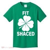 Fit Shaced Funny Irish Drinking Party Kids T-Shirt thumb 0
