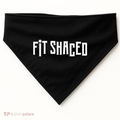 Fit Shaced Funny St. Patrick’s Day USA-Made Doggie Bandana