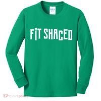 Fit Shaced Funny St. Patrick’s Day Kids Long Sleeve Shirt thumb 0