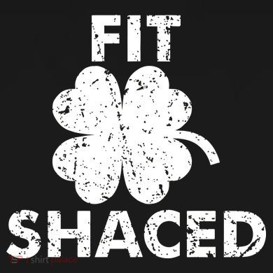 Fit Shaced Funny St. Patrick's Day Irish Clover Beer Drinking City Backpack
