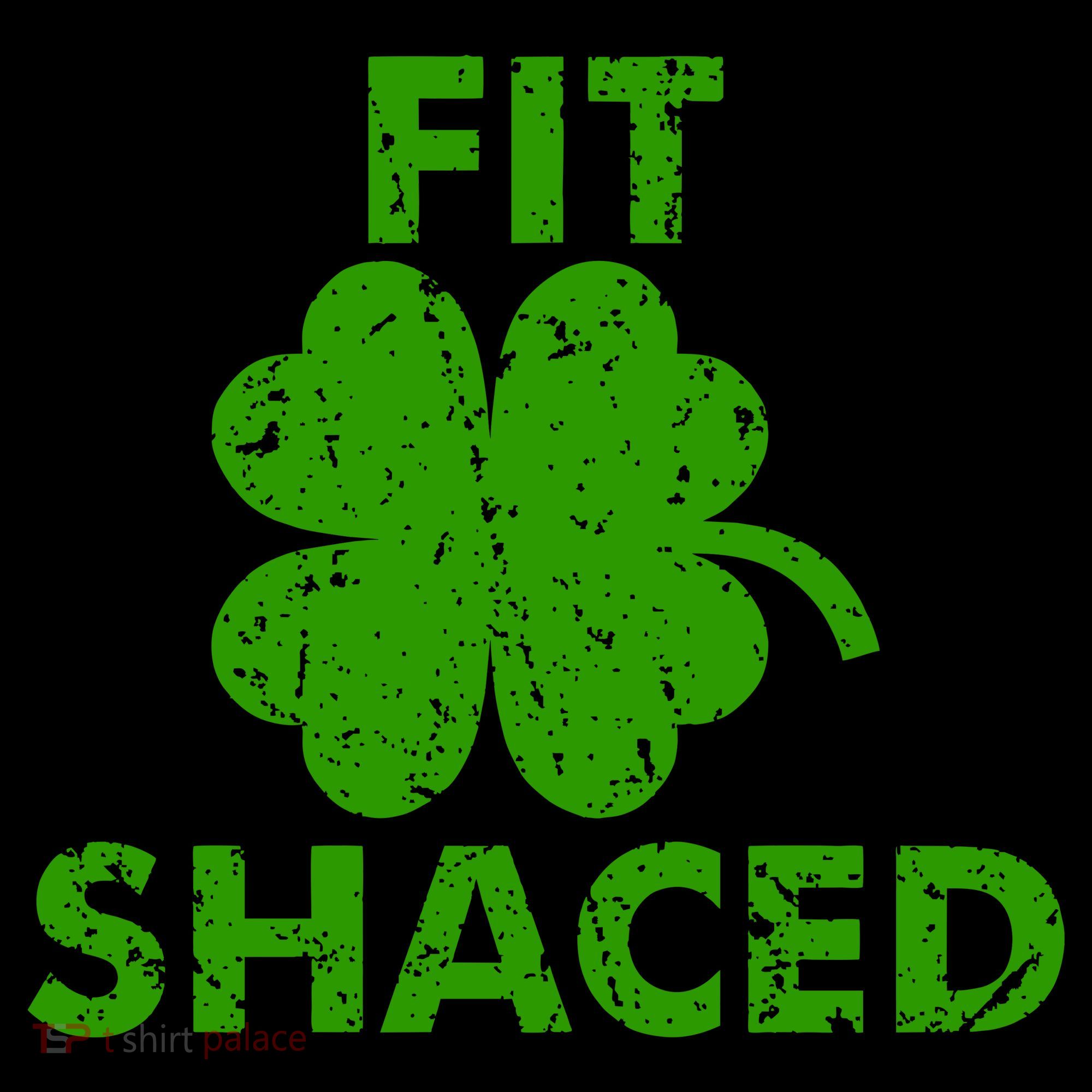 Fit Shaced Funny St. Patrick's Day Irish Clover Beer Drinking Coffee Mug