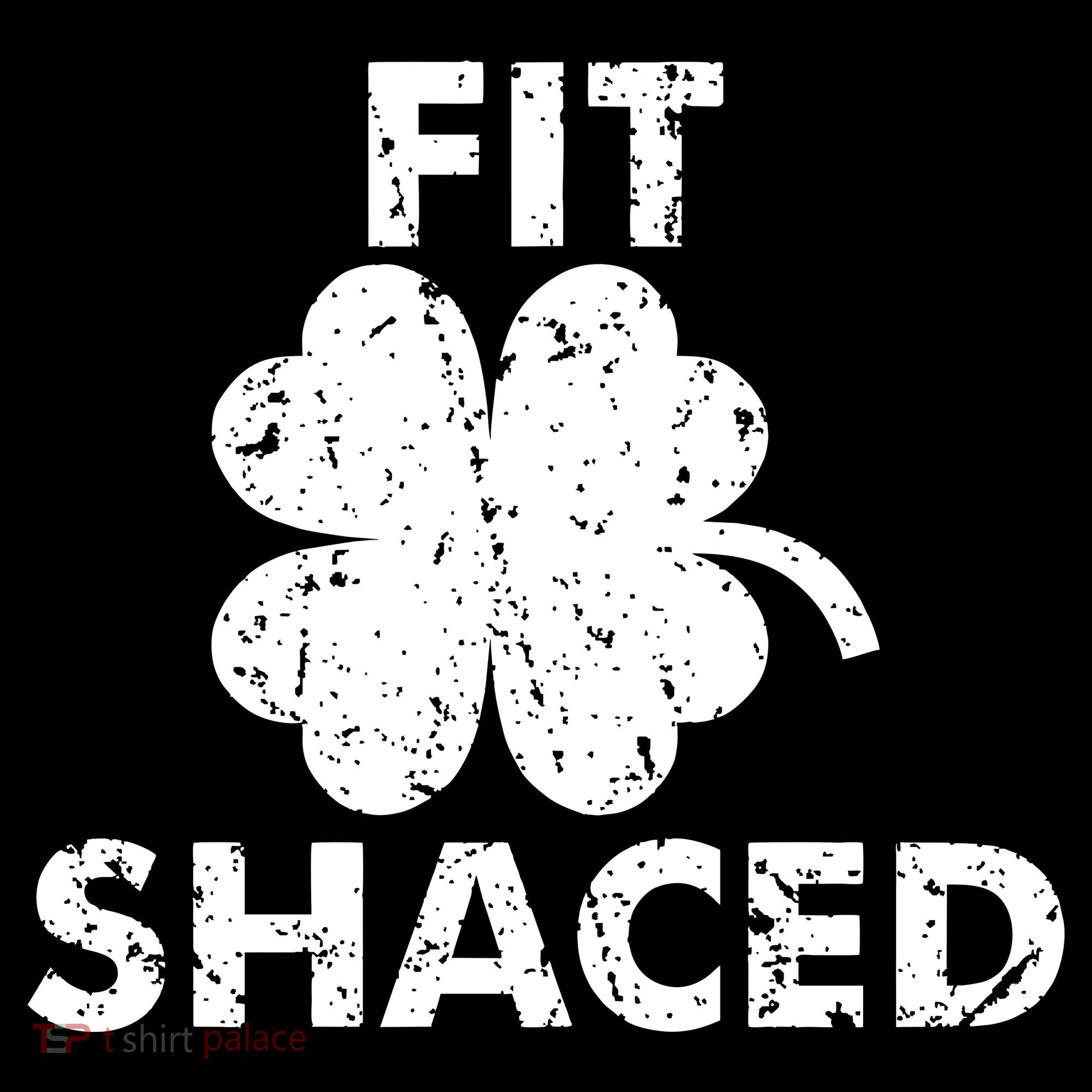 Fit Shaced Funny St. Patrick's Day Irish Clover Beer Drinking Women's Hoodie