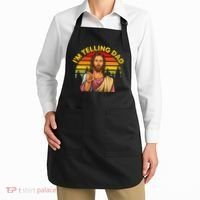 Funny IM Telling Dad Religious Christian Jesus Meme Apron thumb 2