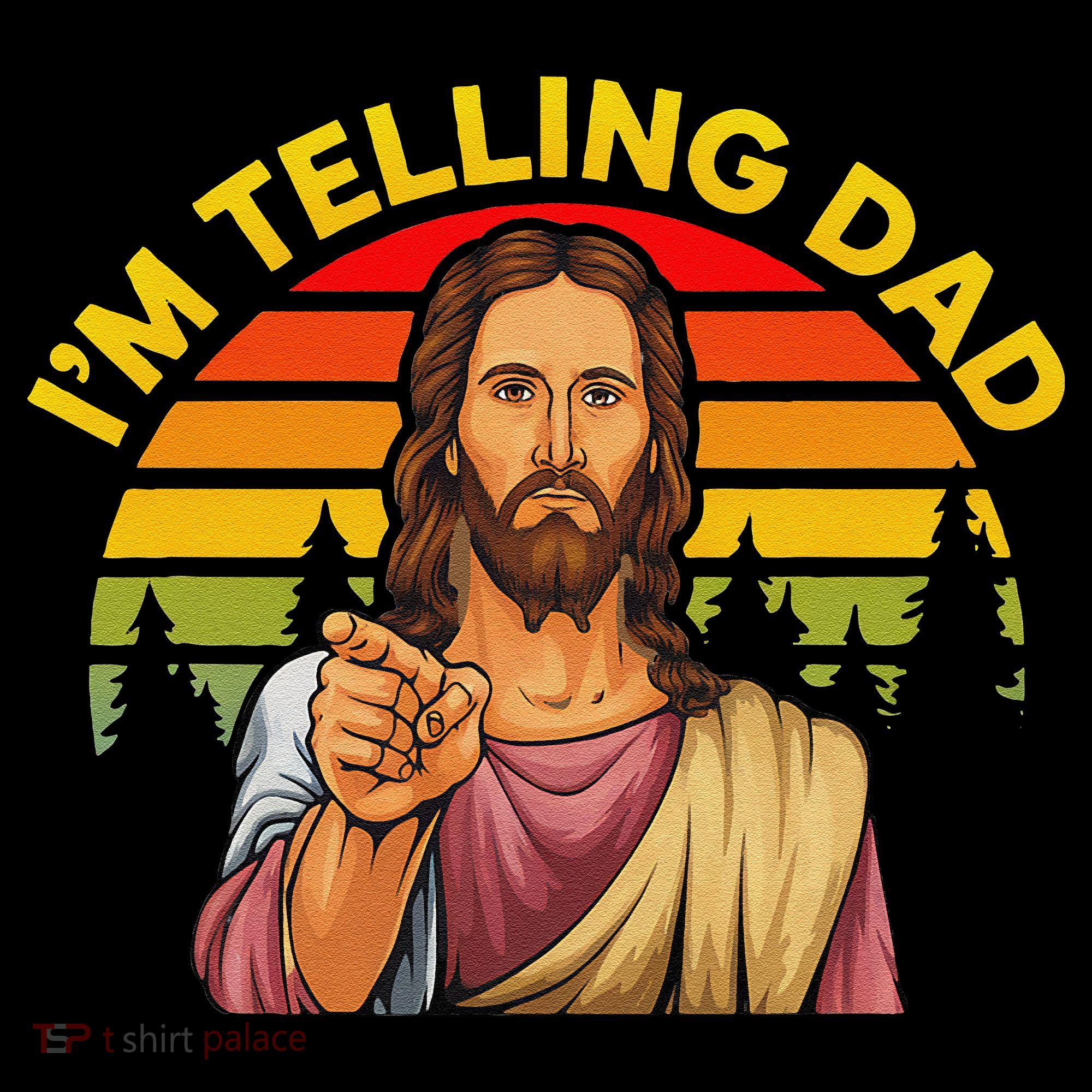 Funny IM Telling Dad Religious Christian Jesus Meme Coffee Mug