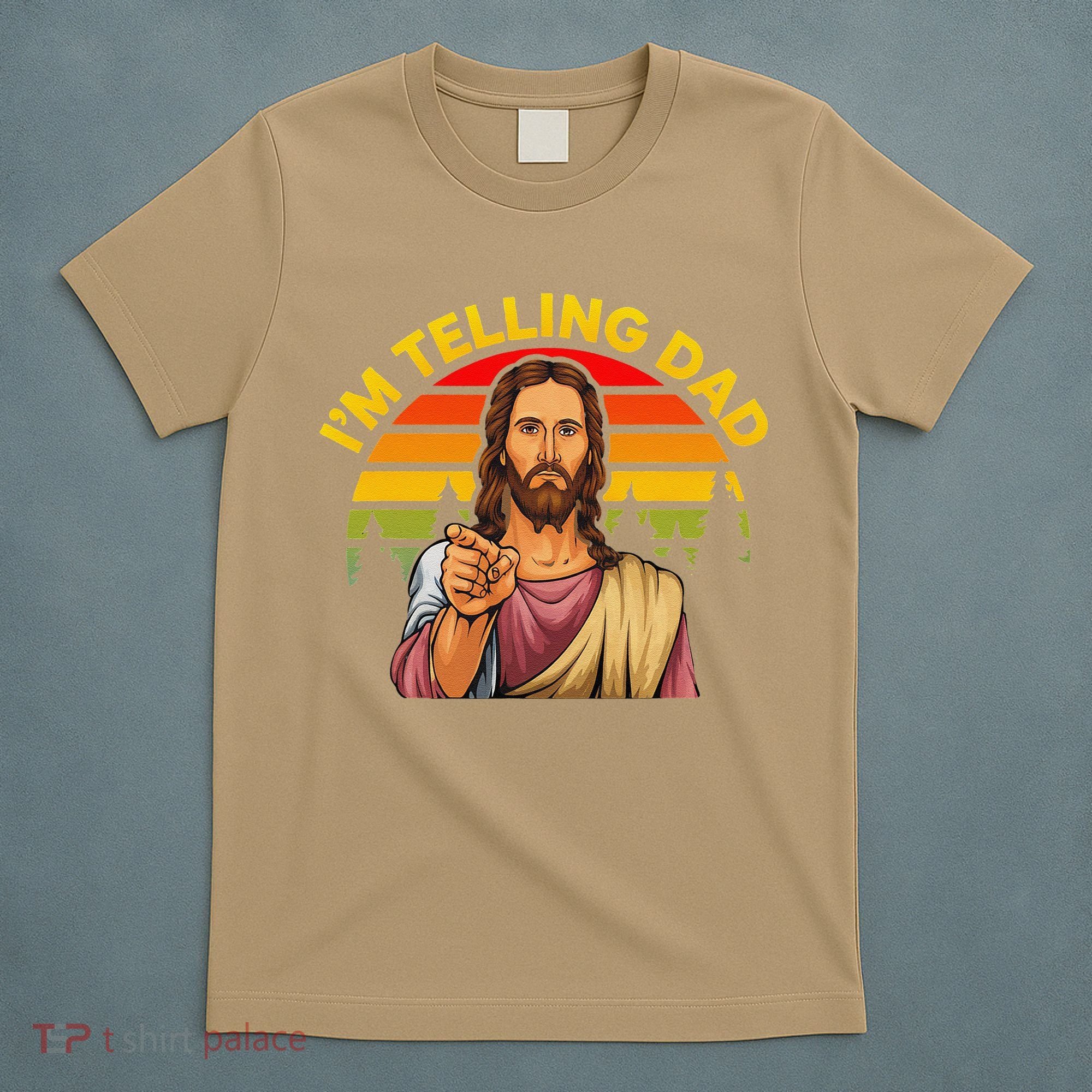 Funny IM Telling Dad Religious Christian Jesus Meme T-Shirt