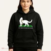 Funny Ill Tread Wherever I Want Cat Vs Tread On Me Snake Hoodie thumb 5