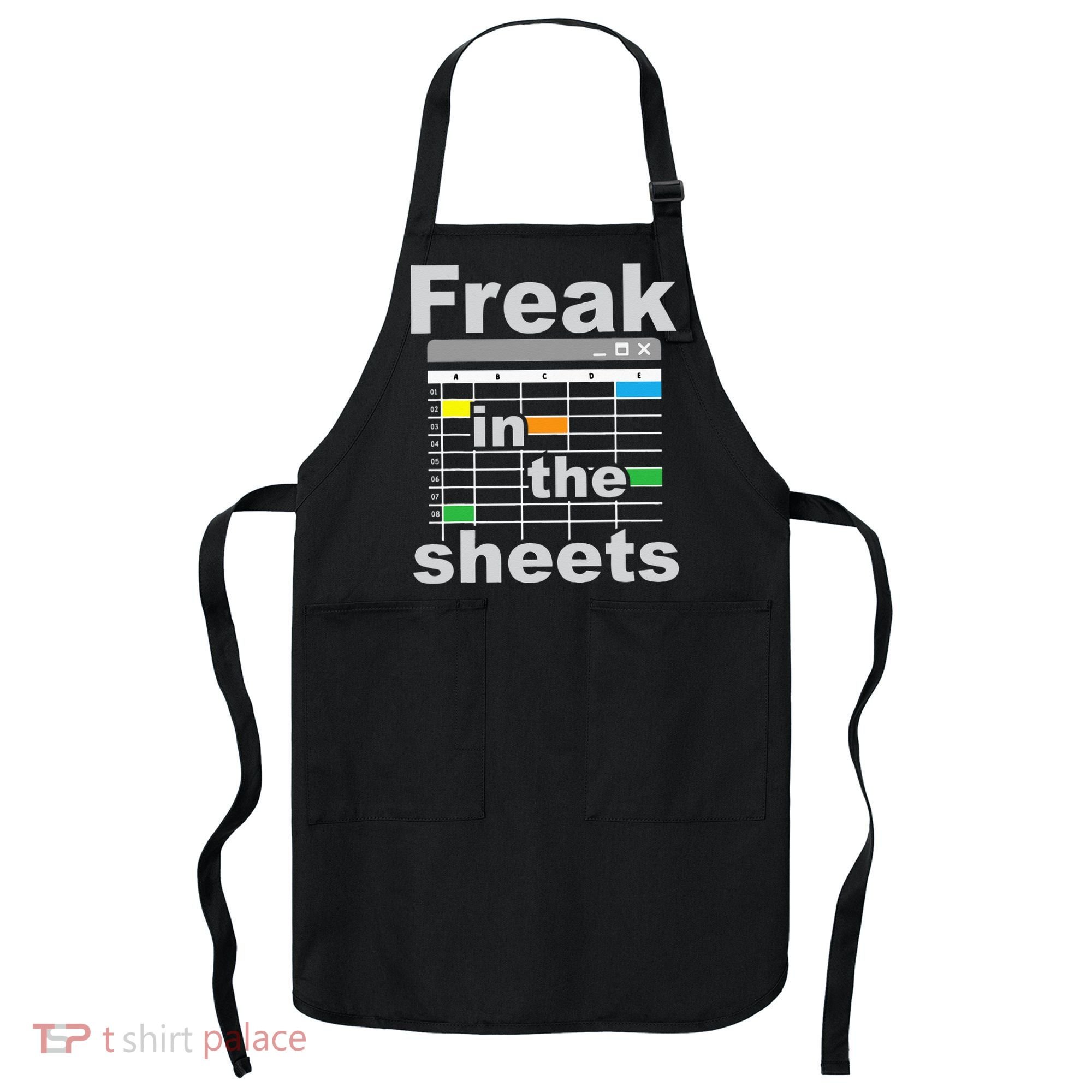 Freak In The Sheets Funny Accountant Analyst Secretary Apron