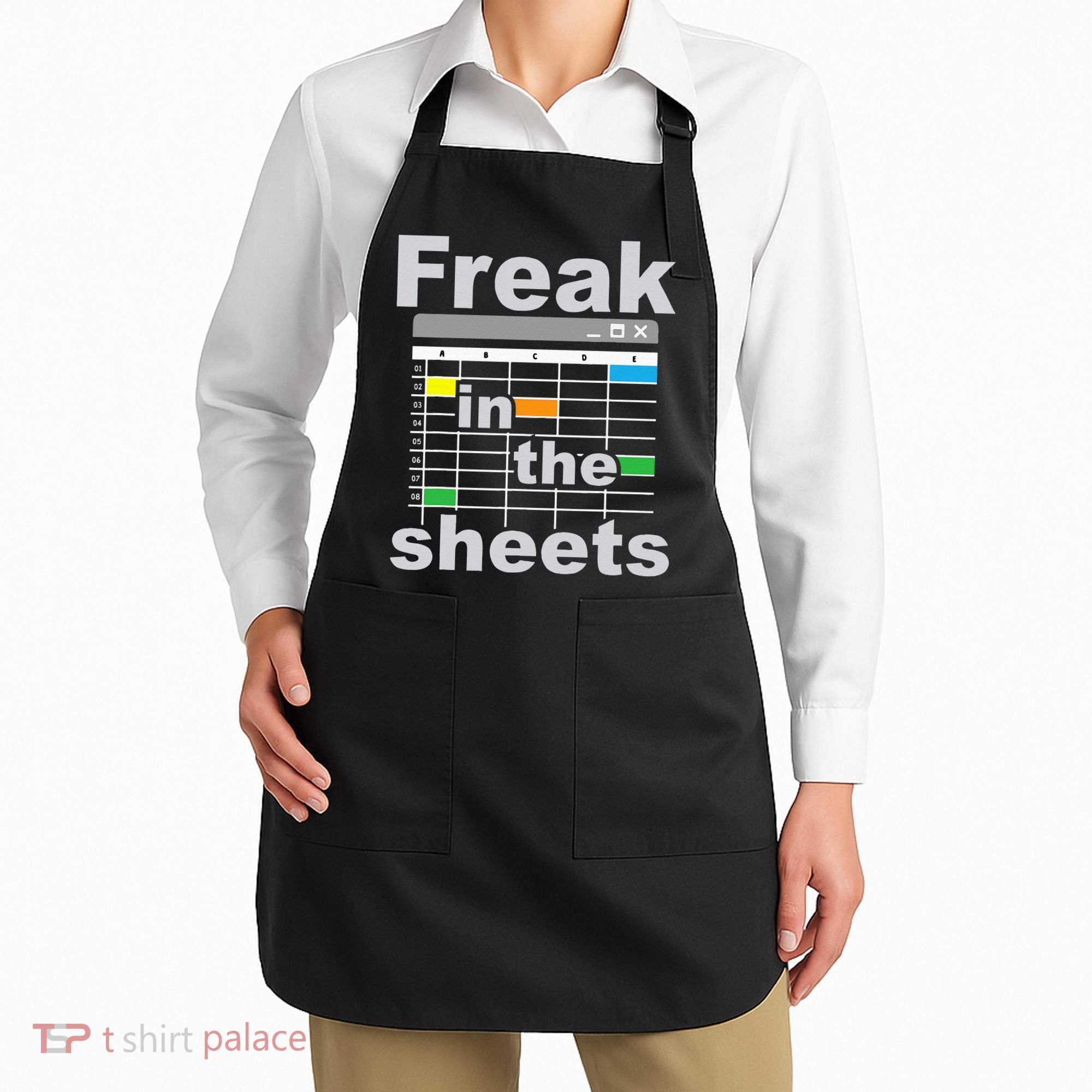 Freak In The Sheets Funny Accountant Analyst Secretary Apron