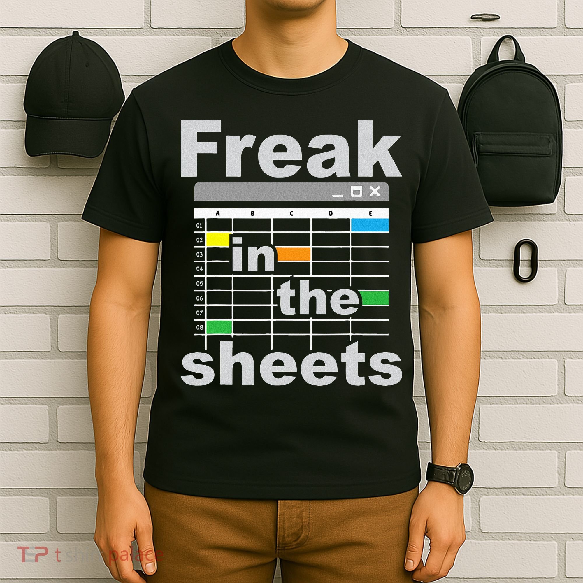 Freak In The Sheets Funny Accountant Analyst Secretary T-Shirt