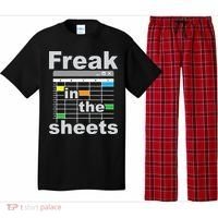 Freak In The Sheets Funny Accountant Analyst Secretary Pajama Set thumb 0
