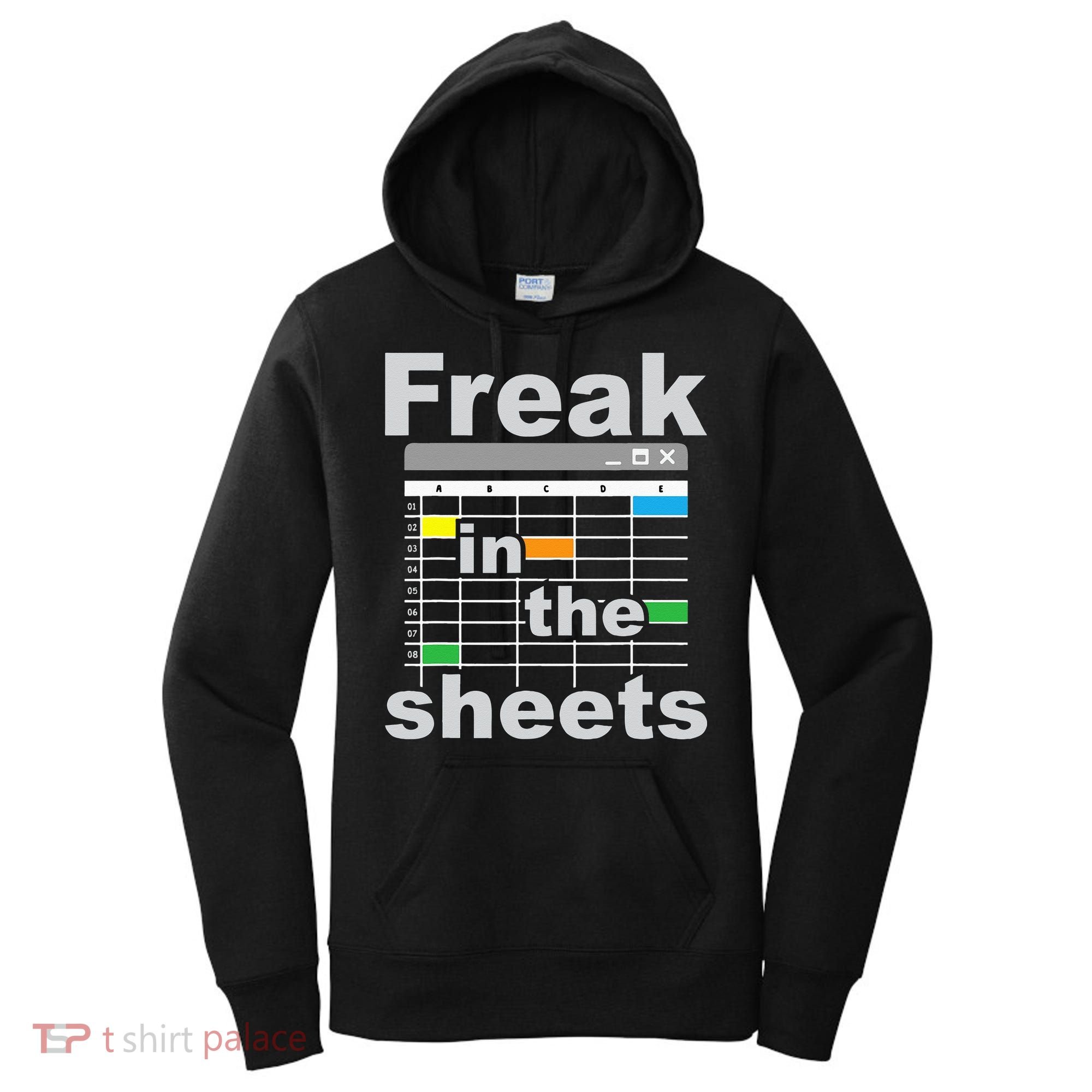 Freak In The Sheets Funny Accountant Analyst Secretary Women's Hoodie