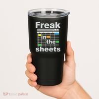 Freak In The Sheets Funny Accountant Analyst Secretary Tumbler thumb 2