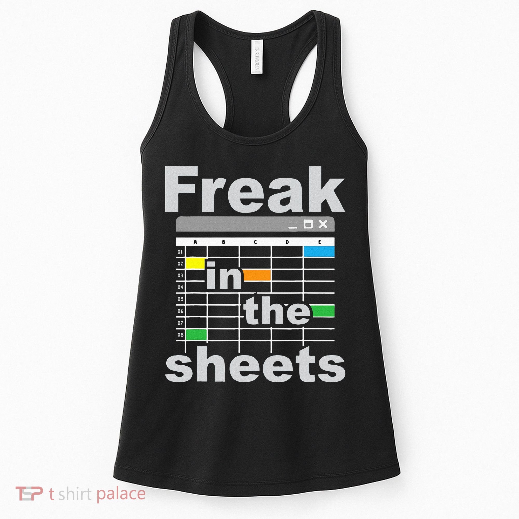 Freak In The Sheets Funny Accountant Analyst Secretary Women's Tank Top