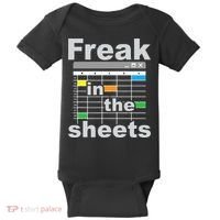 Freak In The Sheets Funny Accountant Analyst Secretary Baby Bodysuit thumb 0