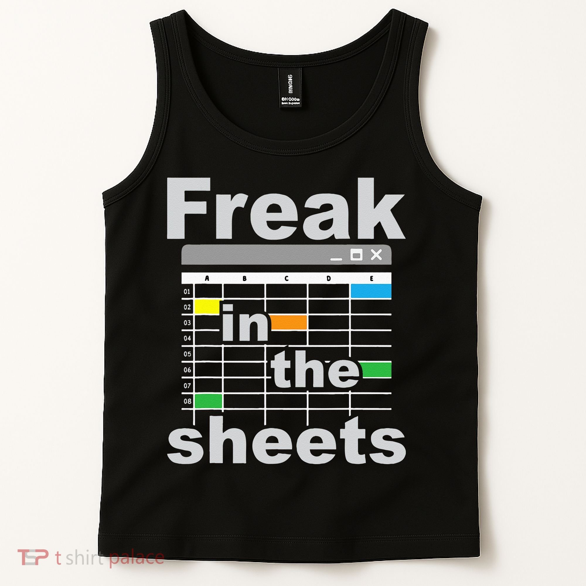 Freak In The Sheets Funny Accountant Analyst Secretary Tank Top