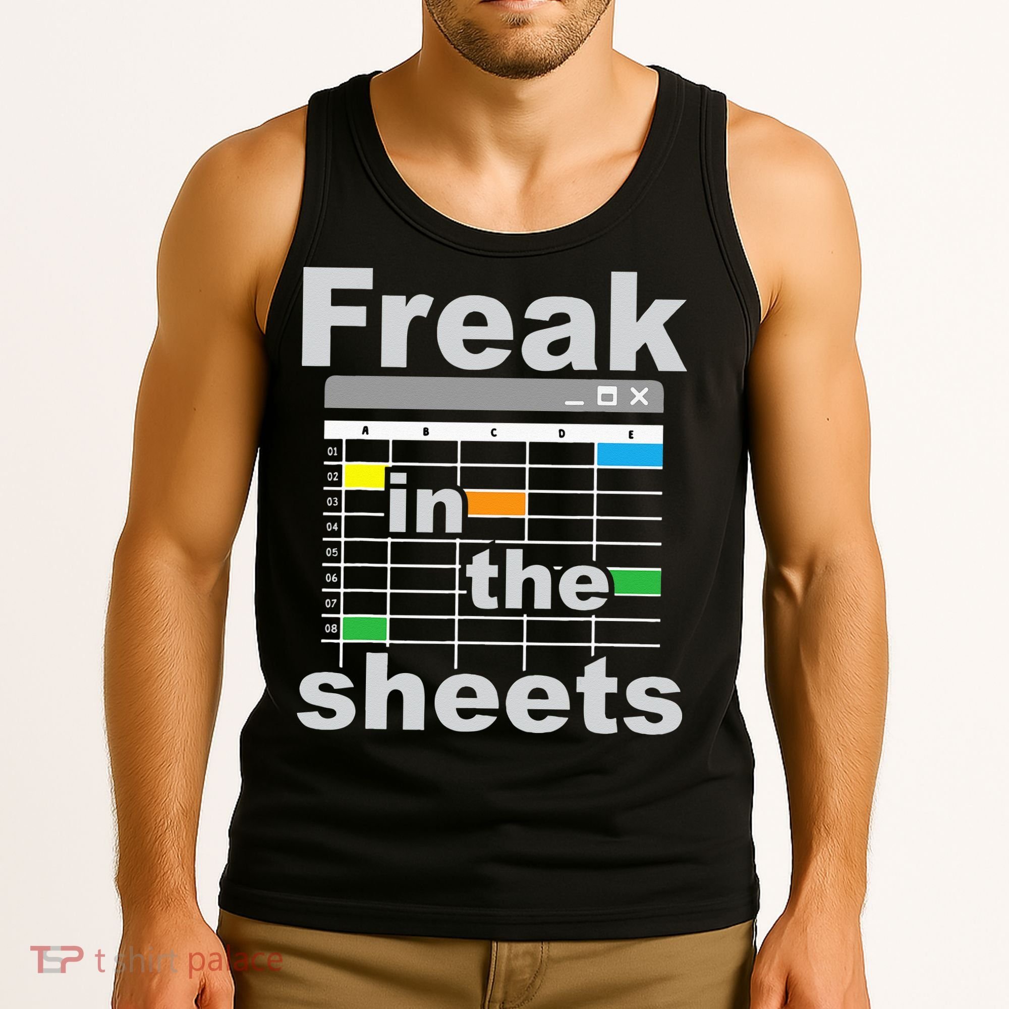 Freak In The Sheets Funny Accountant Analyst Secretary Tank Top