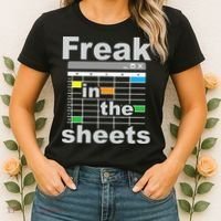 Freak In The Sheets Funny Accountant Analyst Secretary Women's T-Shirt thumb 2