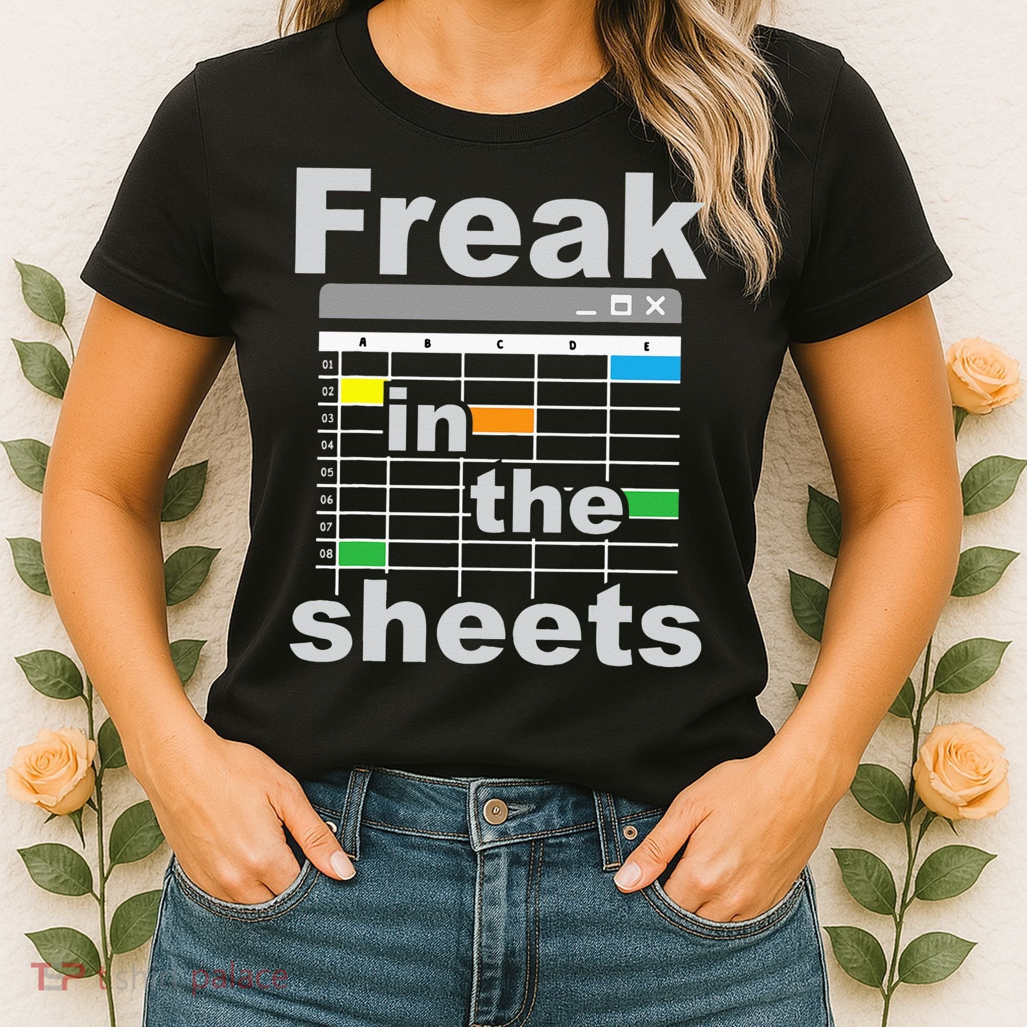 Freak In The Sheets Funny Accountant Analyst Secretary Women's T-Shirt