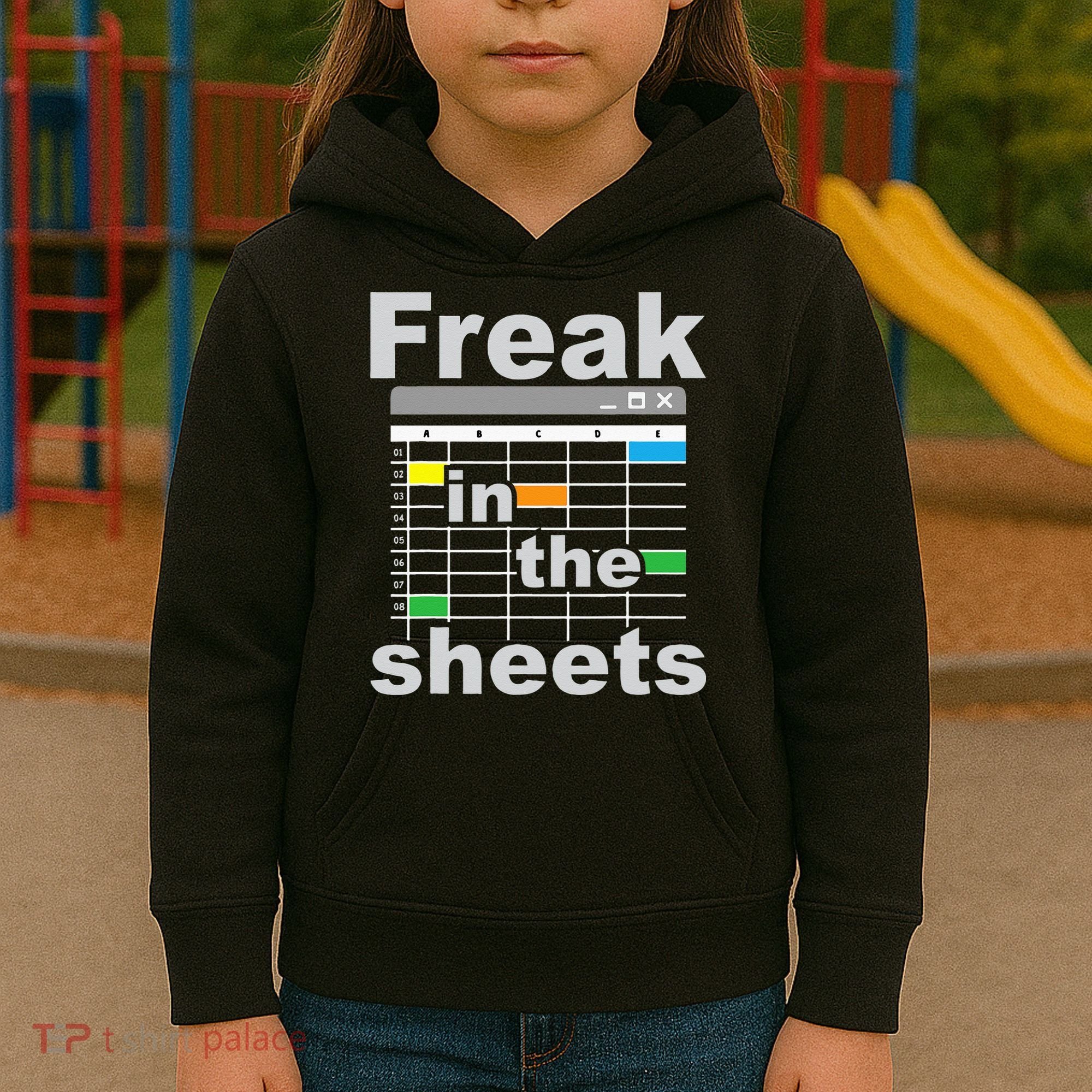 Freak In The Sheets Funny Accountant Analyst Secretary Kids Hoodie