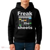 Freak In The Sheets Funny Accountant Analyst Secretary Kids Hoodie thumb 4