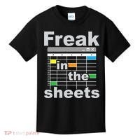 Freak In The Sheets Funny Accountant Analyst Secretary Kids T-Shirt thumb 0