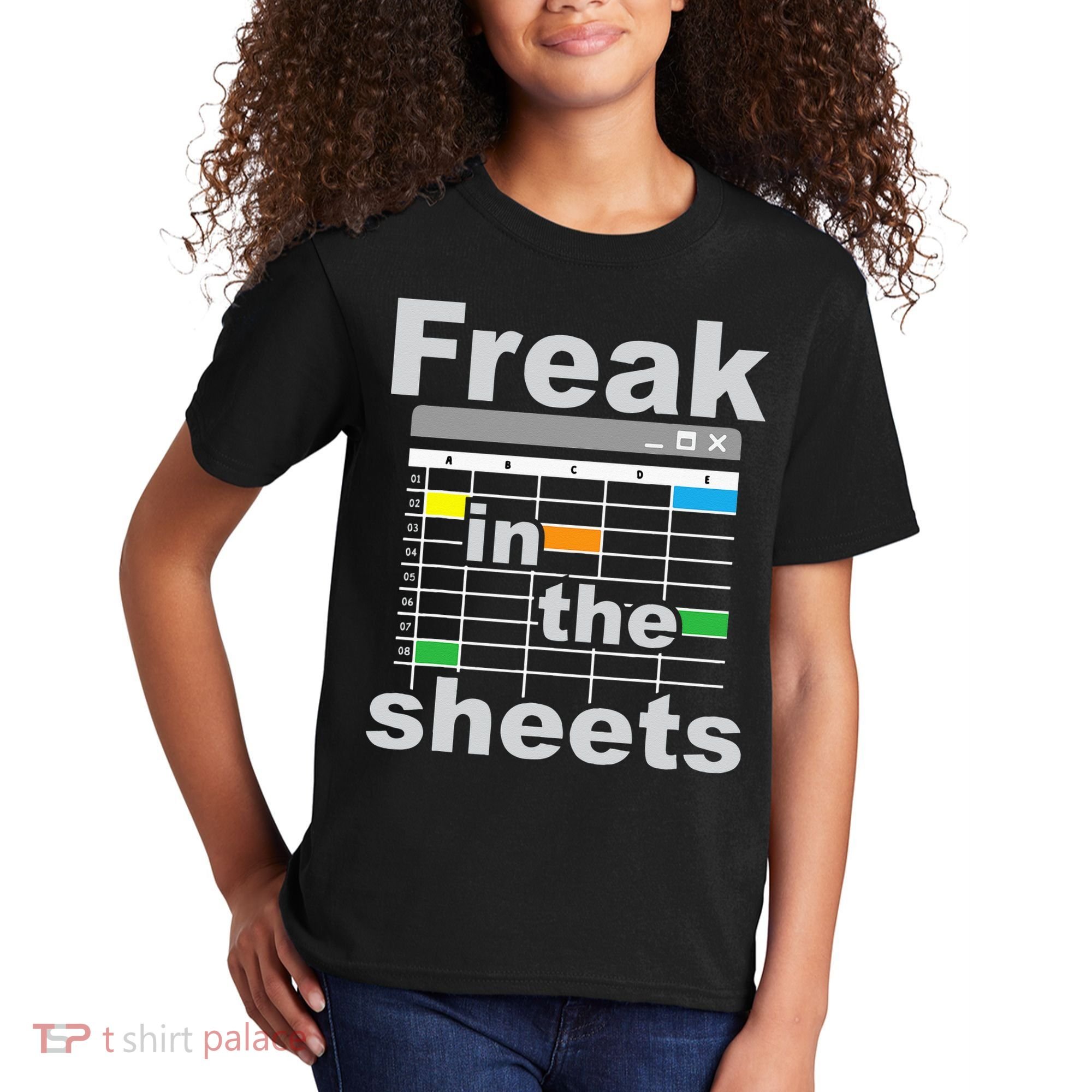 Freak In The Sheets Funny Accountant Analyst Secretary Kids T-Shirt