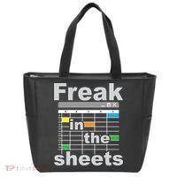 Freak In The Sheets Funny Accountant Analyst Secretary Tote Bag thumb 0