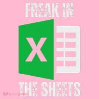 Freak In The Sheets Excel Spreadsheet Funny Office Jokes Coaster thumb 2